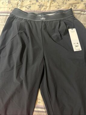 Alo Black Suit Up Trousers regular